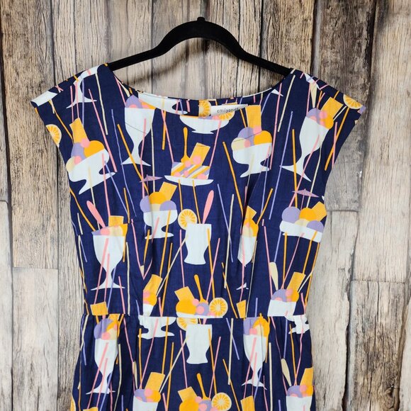 Emily and Fin MEGAN Dress in Ice Cream Sundaes - S - Picture 4 of 14